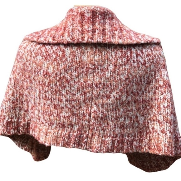 Ann Taylor wool poncho, cape - Picture 6 of 12